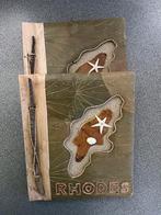 2 x fotoalbum Rhodes in papyrus voor 40 foto’s 15 x 20 cm, Enlèvement ou Envoi, Neuf, Album photo