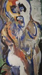 Groot werk Karel Appel  Uniek werk  Ingelijst  Gesigneerd en, Antiek en Kunst, Ophalen