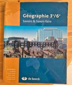 Livre scolaire GÉOGRAPHIE 3e/6e savoir & savoir-faire, Livres, Livres scolaires, Enlèvement, Utilisé, Géographie