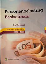 Personenbelasting Basiscursus Fiscaal Stramien 2022-2023, Ophalen of Verzenden, Zo goed als nieuw