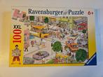 Puzzel Ravensburger 100 stukjes stadsverkeer, Ophalen of Verzenden, Meer dan 50 stukjes, Gebruikt
