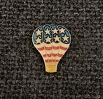 PIN - LUCHTBALLON - MONTGOLFIÈRE - USA, Verzamelen, Verzenden, Gebruikt, Transport, Speldje of Pin