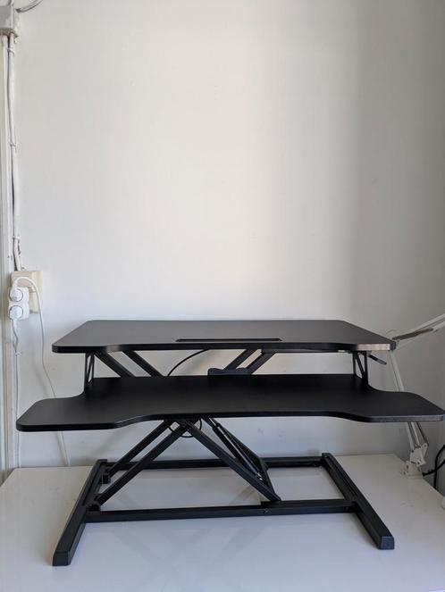 UPdesk bureauverhoger stabureau, Huis en Inrichting, Bureaus, Zo goed als nieuw, Stabureau, In hoogte verstelbaar, Ophalen