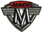 Maico stoffen opstrijk patch embleem, Motoren, Verzenden, Nieuw