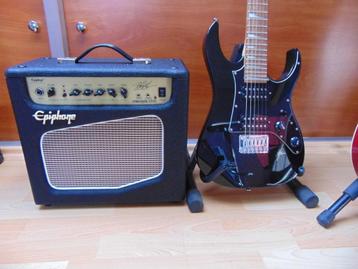 Amplificateur Ibanez Micro GRGM21 + Epiphone Slash Snakepit., Enlèvement, Neuf