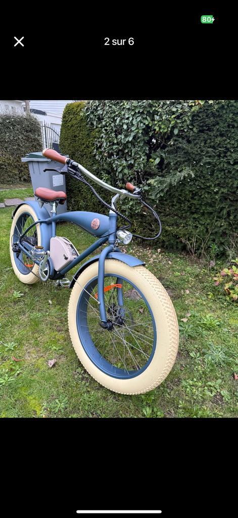 Rayvolt Beach'in elektrische fiets, Fietsen en Brommers, Fietsen | Cruisers en Lowriders, Zo goed als nieuw, Ophalen