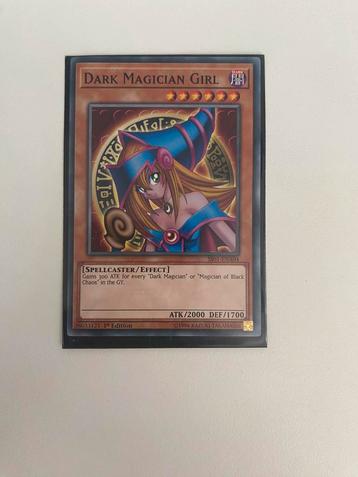 Dark magician girl Yu-Gi-Oh kaart beschikbaar voor biedingen