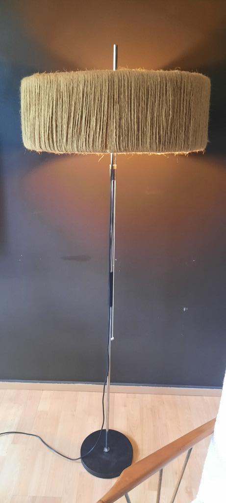 ✔ Lampadaire "Staff Leuchten" Vintage 1970', Maison & Meubles, Lampes | Lampadaires, Comme neuf, 150 à 200 cm, Métal, Enlèvement ou Envoi