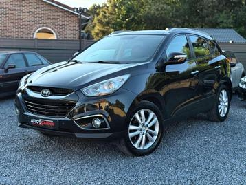 Hyundai ix35 2.0 CRDi 4WD 184Pk Automaat Pano Airco CruiseC, Autos, Cuir, Euro 5, Achat, 135 kW