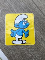 Smurfen sticker, Verzamelen, Ophalen of Verzenden, Strip of Tekenfilm