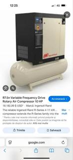 Industriële compressor van 10 pk, Doe-het-zelf en Bouw, Ophalen of Verzenden, Zo goed als nieuw