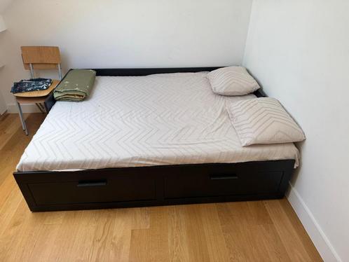 Lit ikea, Huis en Inrichting, Slaapkamer | Bedden, Zo goed als nieuw, Ophalen