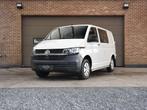 Volkswagen T6.1 Transporter 2.0 TDI / DUBBEL CAB / 6 ZIT / T, Auto's, Volkswagen, Stof, Gebruikt, 4 cilinders, Wit