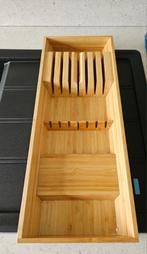 IKEA Variera Dienblad met messenrek, Huis en Inrichting, Ophalen, Nieuw, Overige materialen