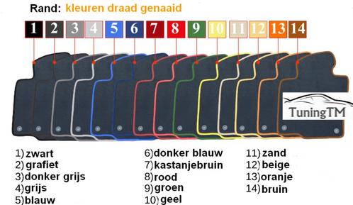 Velours automatten Alfa Romeo 147 155 159 166 MiTo, Auto-onderdelen, Interieur en Bekleding, Alfa Romeo, Nieuw, Verzenden