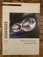Product info brochure Mercedes-Benz C-klasse W203 S203 2002, Boeken, Nieuw, Ophalen of Verzenden, Mercedes-Benz, Mercedes