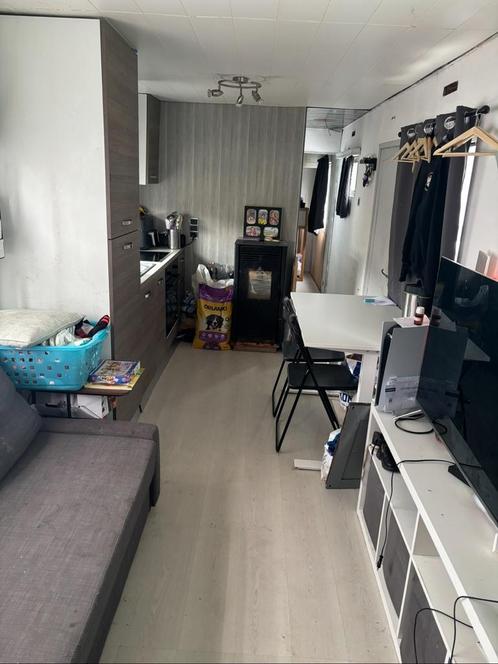 Woonwagen / roulotte caravan, Immo, Appartementen en Studio's te huur, Provincie Henegouwen, 20 tot 35 m²