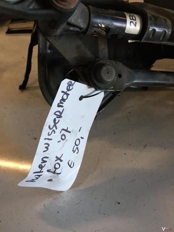 Vw Fox 1.4 2007  Ruitenwissermechaniek met motor beschikbaar voor biedingen