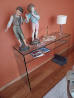 Glazen kast, Ophalen