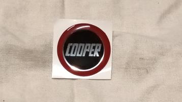 zelfklevend logo " COOPER " schakelpook , CLASSIC MINI 59-00