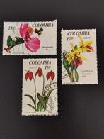 Colombia 1967 - tropische bloemen, Postzegels en Munten, Postzegels | Amerika, Ophalen of Verzenden, Zuid-Amerika, Gestempeld