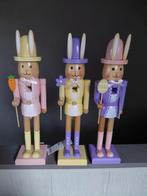 3 casses noisettes lapin de pâques neufs H36 cm, Divers, Pâques, Enlèvement ou Envoi, Neuf