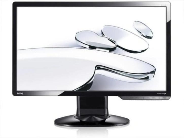 BenQ G2220HD Zwart 22 inch DVI LCD Monitor, Computers en Software, Monitoren, Gebruikt, 61 t/m 100 Hz, DVI, VGA, Kantelbaar, TN
