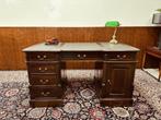 Engels Klassiek Chesterfield Bureau Partnerdesk, Antiek en Kunst, Ophalen of Verzenden