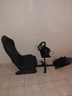 Game stoel/seat met stuur en pedalen, Games en Spelcomputers, Ophalen, Zo goed als nieuw