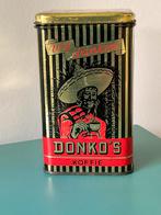 Koffieblik DONKO’S KOFFIE, Verzamelen, Blikken, Ophalen of Verzenden, Zo goed als nieuw, Koffie