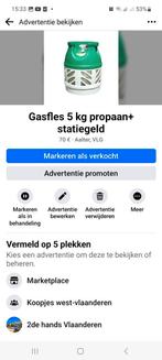 Propaangas, Ophalen, Zo goed als nieuw