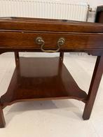 Mooi antiek bijzettafeltje, Huis en Inrichting, Ophalen, Gebruikt, Rechthoekig, Hout