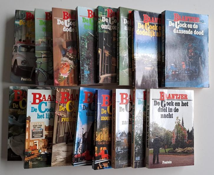 Baantjer – boeken, Boeken, Detectives, Gelezen, Ophalen of Verzenden
