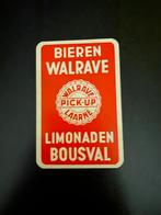 Speelkaart brouwerij WALRAEVE te LAARNE, Ophalen, Zo goed als nieuw, Speelkaart(en)