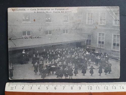 Postkaart Balegem Baelegem Cour intérieure Pensionnat, Verzamelen, Postkaarten | België, Gelopen, Oost-Vlaanderen, Voor 1920, Verzenden