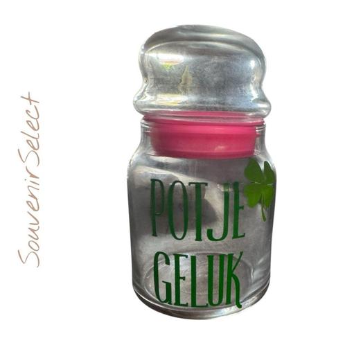 Potje Geluk - klein gebaar, groots effect!, Antiek en Kunst, Antiek | Glaswerk en Kristal, Ophalen of Verzenden