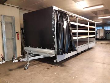 Remorque freinée 3500 kg - Idéale pour professionnel, Autos : Divers, Remorques, Enlèvement ou Envoi, Comme neuf