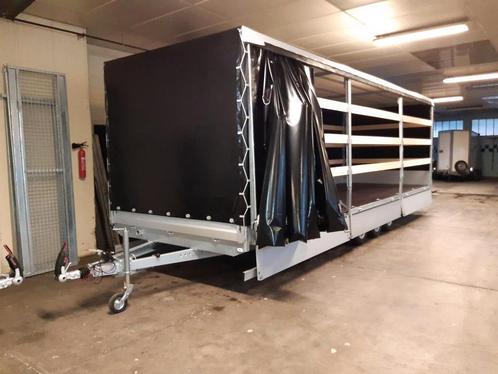 Geremde aanhanger van 3500 kg - Ideaal voor professionals, Auto diversen, Aanhangers en Bagagewagens, Zo goed als nieuw, Ophalen of Verzenden
