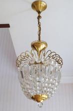 glazen luster, Huis en Inrichting, Ophalen, Gebruikt, Glas, Kan in elke stijl passen