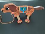 Houten hondje om voortvte trekken vanaf 1 jaar, Ophalen of Verzenden, Gebruikt