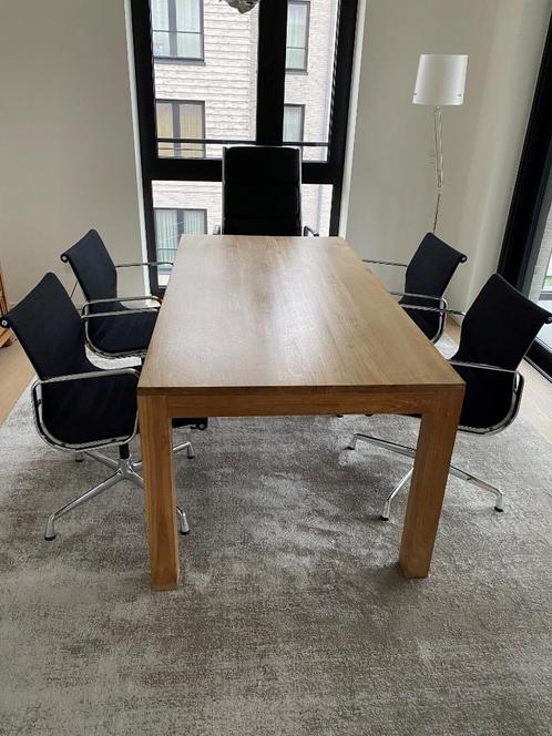 4 Chaises Vitra EA 108 tissus noir état NEUF, Huis en Inrichting, Stoelen, Zo goed als nieuw, Vier, Stof, Zwart, Ophalen
