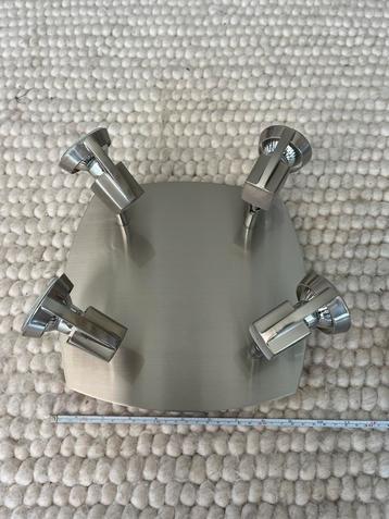 Plafondlamp incl. 4 spots beschikbaar voor biedingen