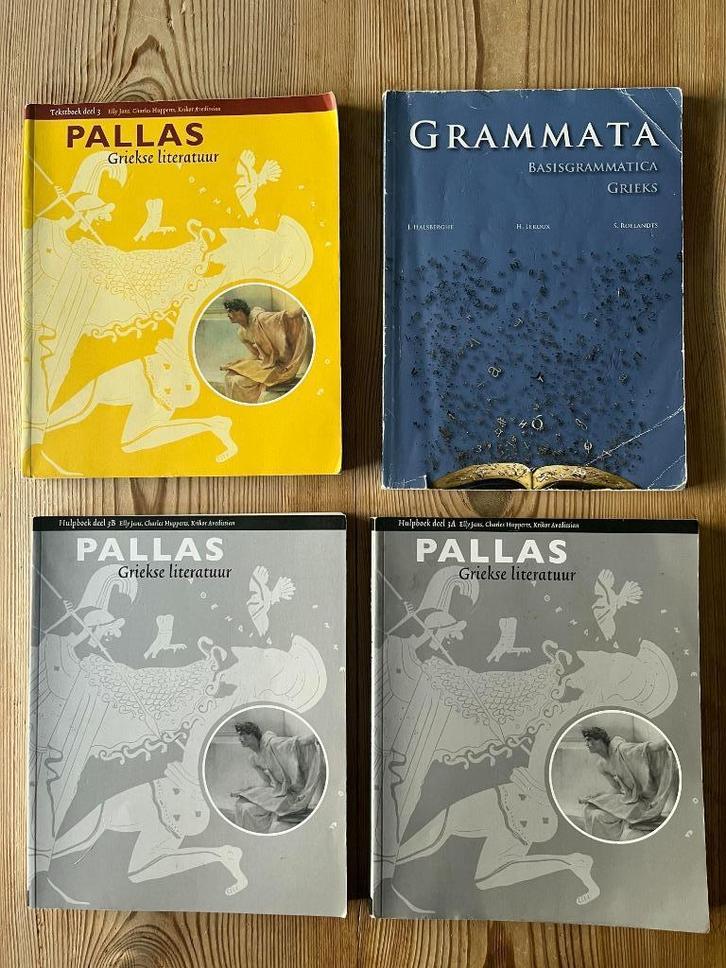 Handboeken Grieks - Pallas en Grammata, Boeken, Schoolboeken, Gelezen, Grieks, ASO, Ophalen