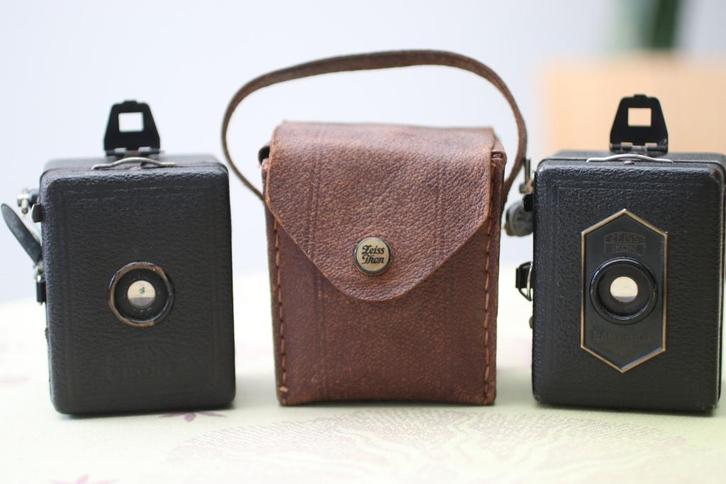 Zeiss ikon babybox tengor 1930 miniatuurcamera, Verzamelen, Foto-apparatuur en Filmapparatuur, Ophalen of Verzenden