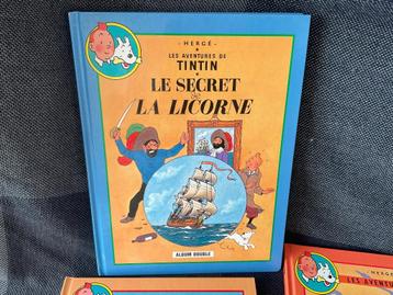 tintin, Plusieurs BD, Enlèvement, Neuf, Hergé