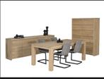 Eetkamer set massief, Huis en Inrichting, Ophalen, Gebruikt, Massief, 8 stoelen of meer