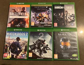 6 XBOX One games beschikbaar voor biedingen