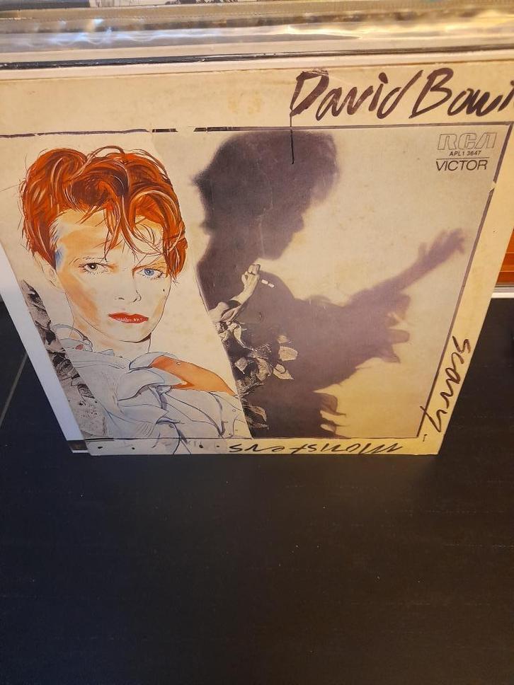lp - david bowie - scary monsters, Cd's en Dvd's, Vinyl | Pop, Gebruikt, 1960 tot 1980, 12 inch, Ophalen of Verzenden