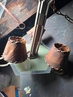 retro luchter met perkamenten kapjes, Antiek en Kunst, Ophalen