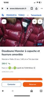 jasje, Ophalen, Moncler, Zo goed als nieuw, Maat 36 (S)